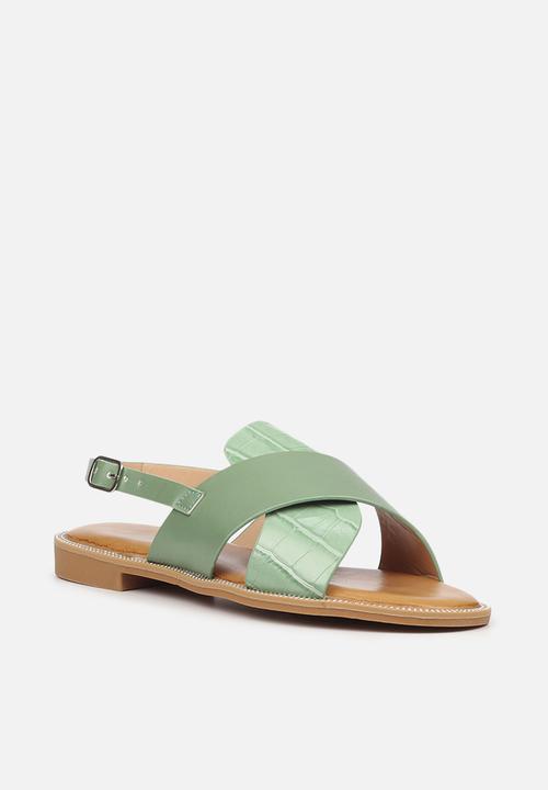 Miss Black - Murano2 sandal - green