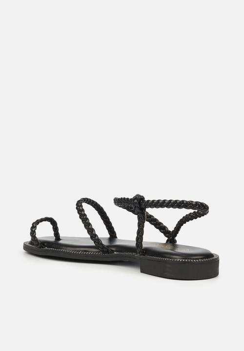 Miss Black - Murano5 sandal - black