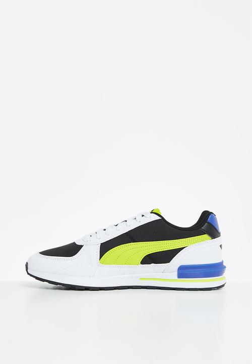 PUMA - Graviton tech jr - puma black-nrgy yellow