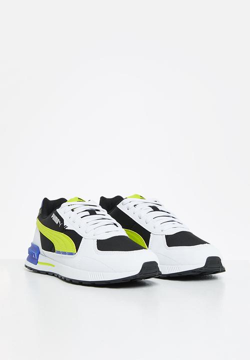 PUMA - Graviton tech jr - puma black-nrgy yellow