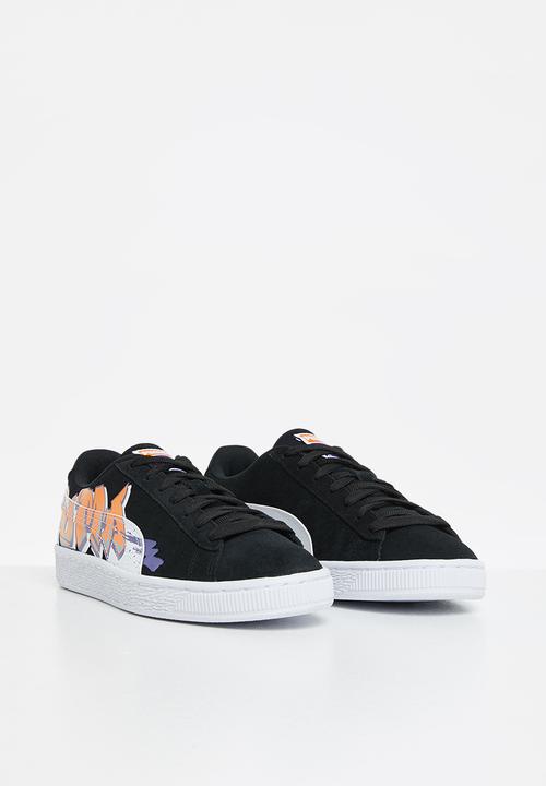 PUMA - Suede street art jr - black
