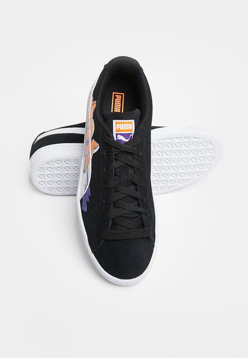 PUMA - Suede street art jr - black