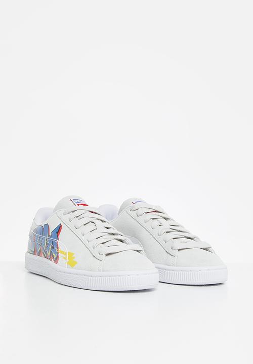 PUMA - Suede street art jr - grey