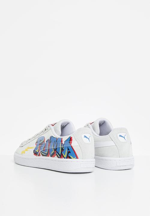 PUMA - Suede street art jr - grey