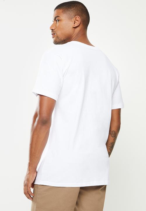 DC - Dc square fill short sleeve - white