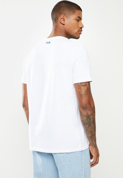 FILA - Lano short sleeve tee - white