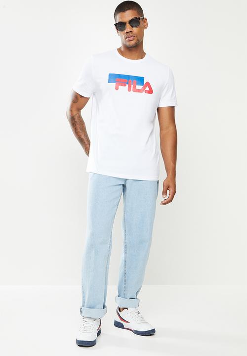 FILA - Lano short sleeve tee - white
