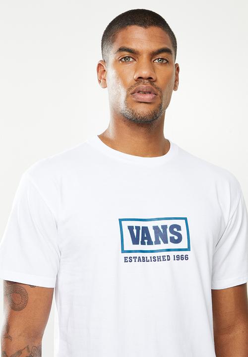 Vans - Take a stand box short sleeve tee - white