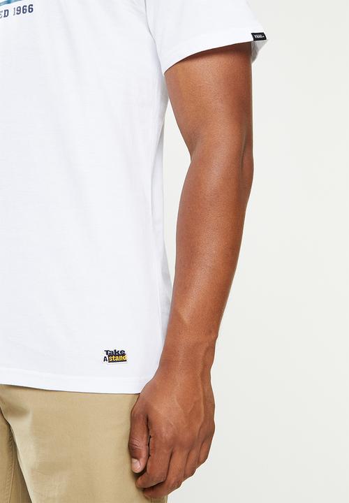 Vans - Take a stand box short sleeve tee - white