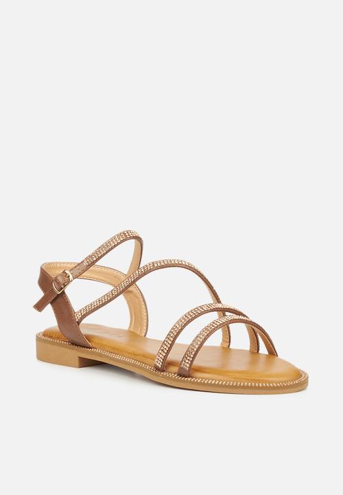 Miss Black - Murano12 sandal - tan