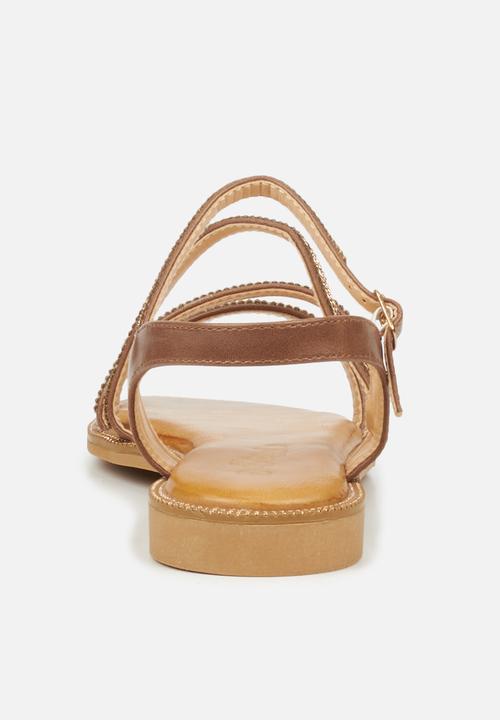 Miss Black - Murano12 sandal - tan