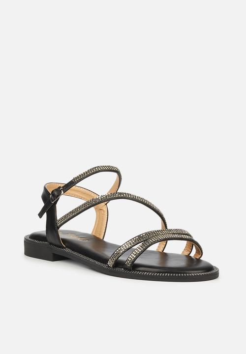 Miss Black - Murano12 sandal - black