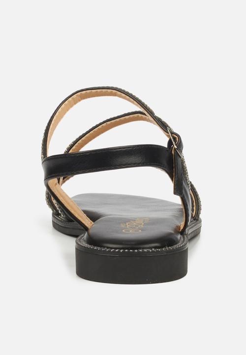 Miss Black - Murano12 sandal - black