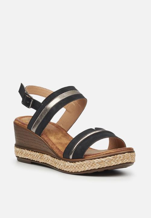 Butterfly Feet - Samana 1 wedge - black