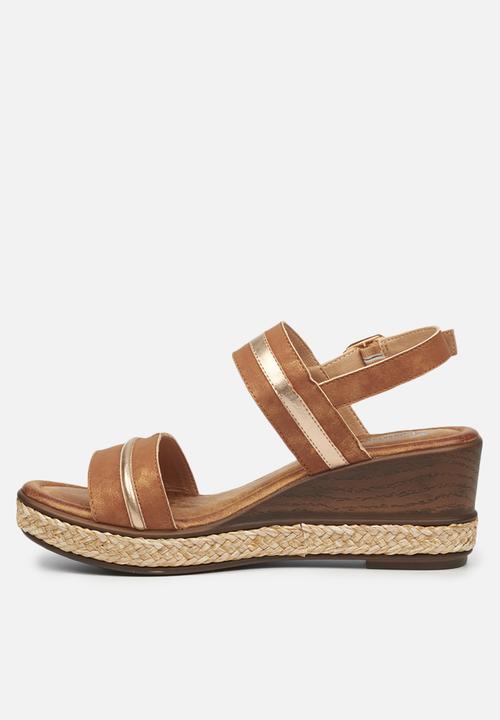 Butterfly Feet - Samana 1 wedge - tan