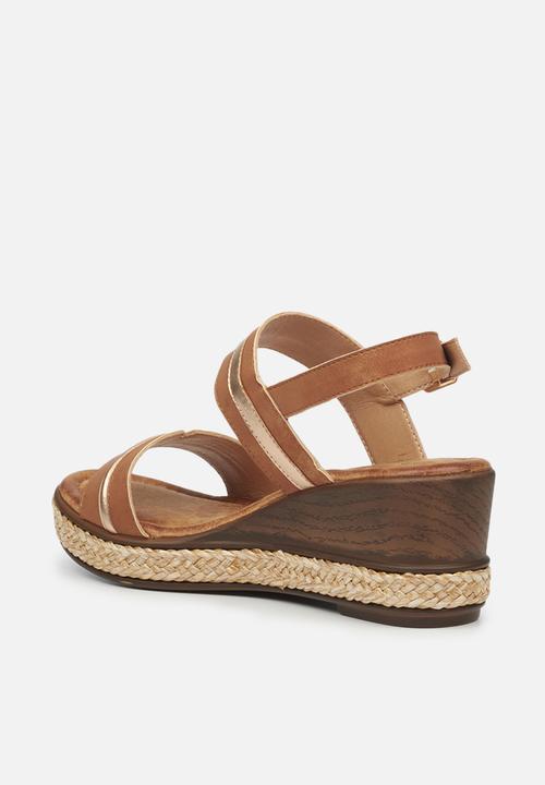 Butterfly Feet - Samana 1 wedge - tan