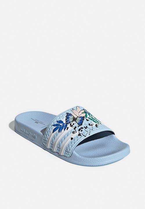 adidas Performance - Adilette j - clear sky/ftwr white/clear sky