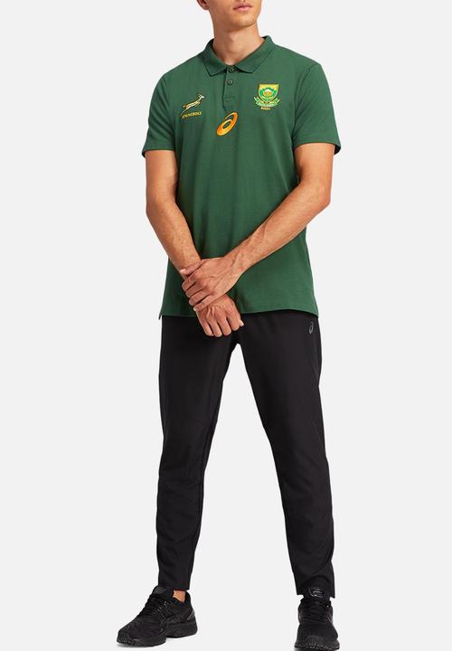 ASICS - SPRINGBOKS MEDIA POLO REPLICA - green