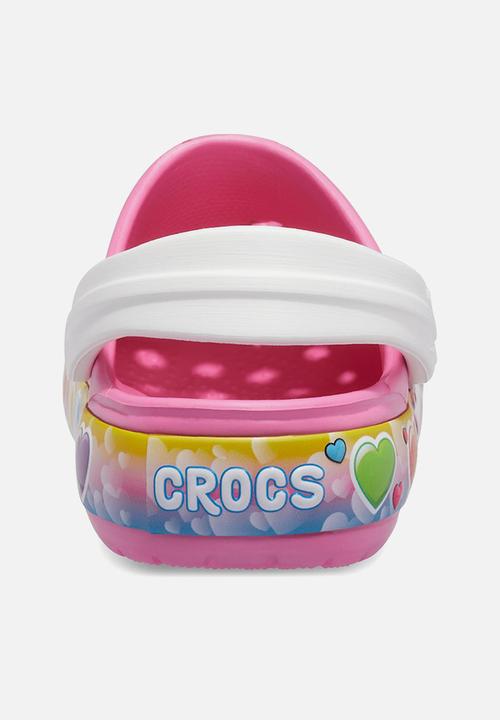 Crocs - Fl unicorn lights clog k - pink 
