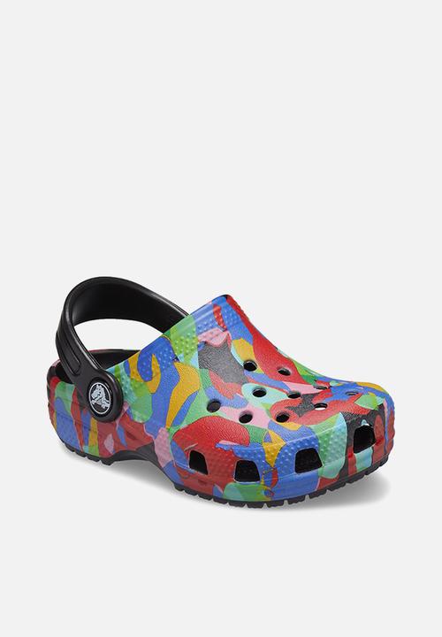 Crocs - Classic bubble block clog k - black