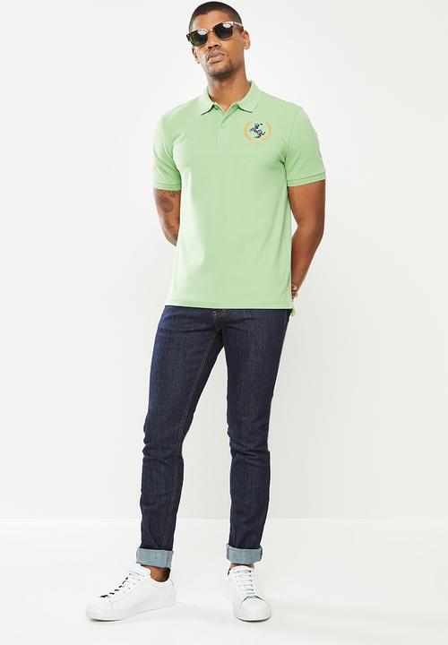Giordano - Napoloen embroid golfer - green 
