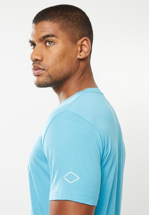 Replay - Bold print tee - light blue