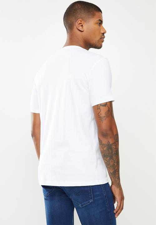 Replay - Bold print tee - white
