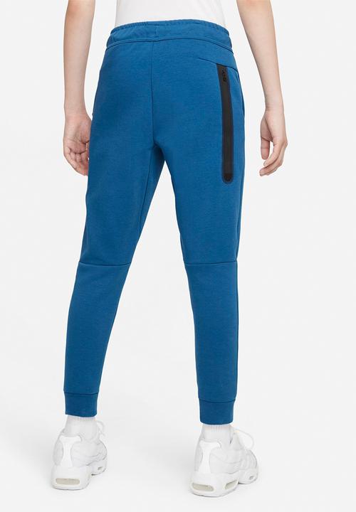 Nike - B nsw tch flc pant  - court blue/black/black