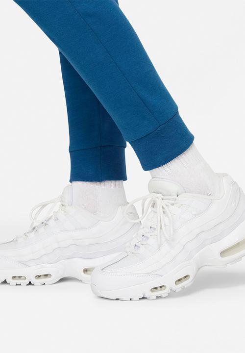 Nike - B nsw tch flc pant  - court blue/black/black