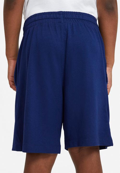 Nike - B nsw short jsy aa - blue void/white/white