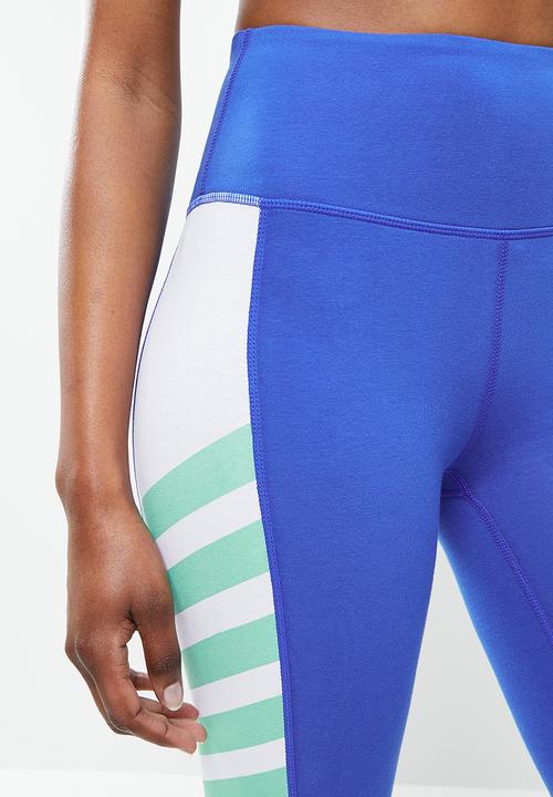 Superdry. - Active lifestyle full length leggings - blue