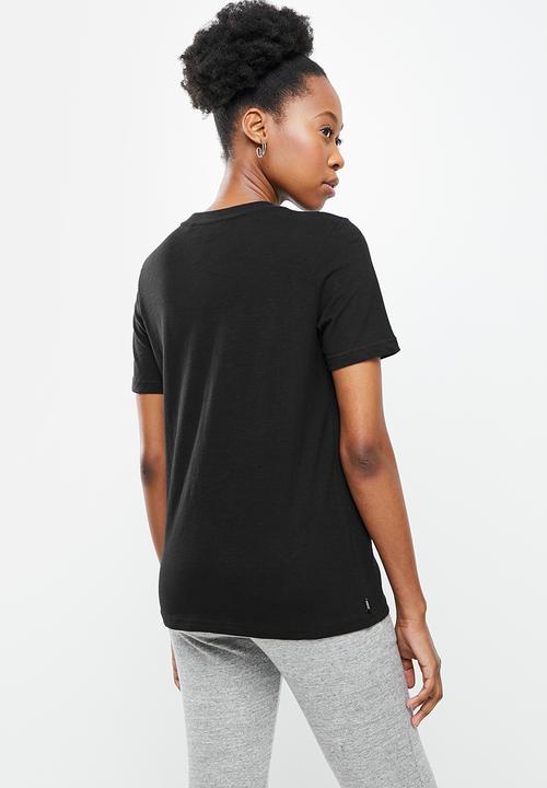 Superdry. - Authentic cotton tee - black
