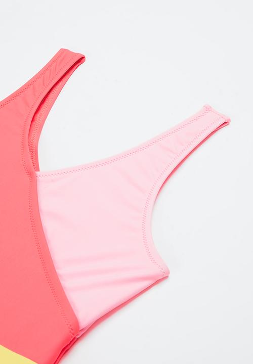 Rebel Republic - Girls one piece swimsuit - multi 