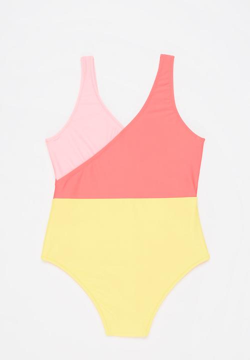 Rebel Republic - Girls one piece swimsuit - multi 