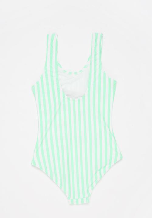 Rebel Republic - Watermelon one piece swimsuit - turquoise