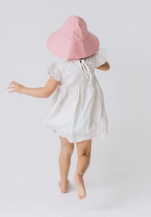 Freya Hats  - Kids sun hat - dusty pink