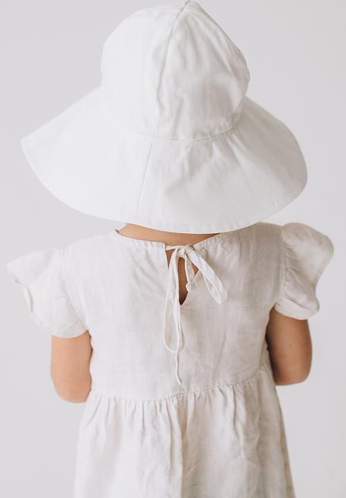 Freya Hats  - Kids sun hat - white