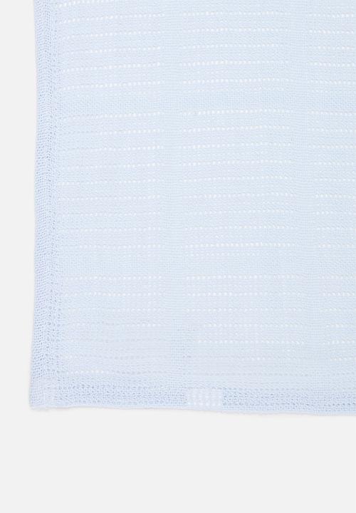 Pop Candy - Knitted blanket - blue
