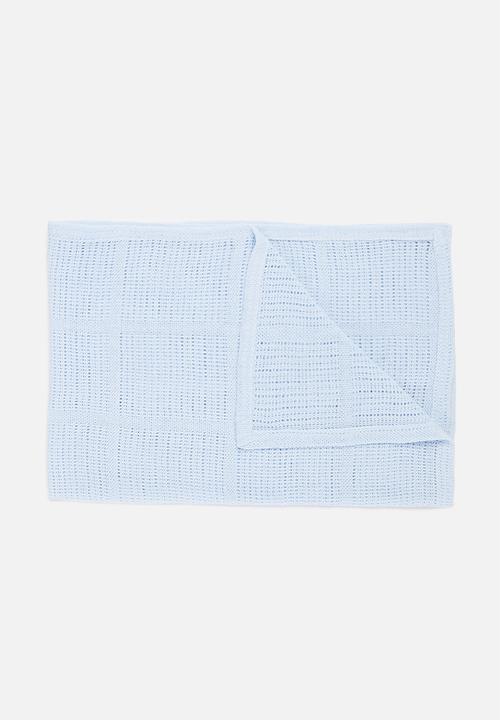 Pop Candy - Knitted blanket - blue