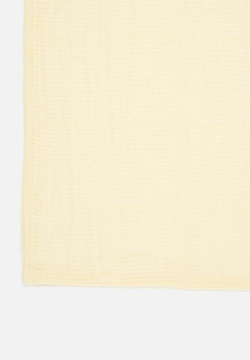 Pop Candy - Knitted blanket - yellow