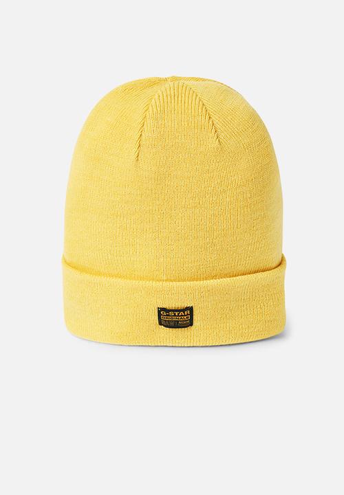 G-STAR - Effo long beanie - yellow