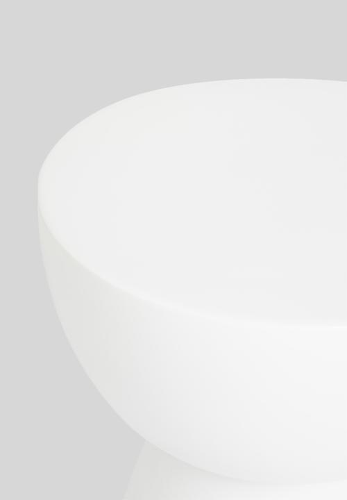 Sixth Floor - Fern outdoor side table - white