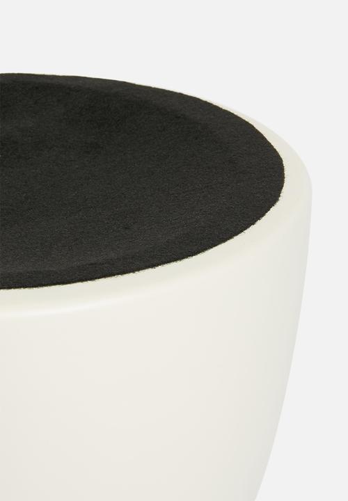 Sixth Floor - Fern outdoor side table - cream