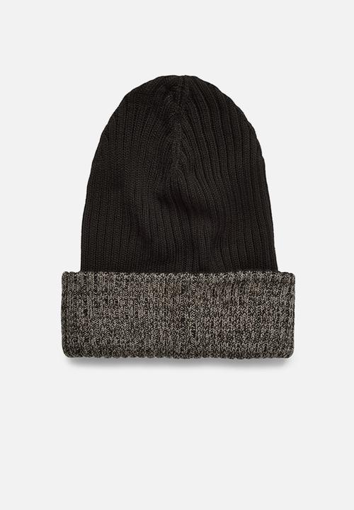 G-STAR - Vaan reversible beanie - grey & green 