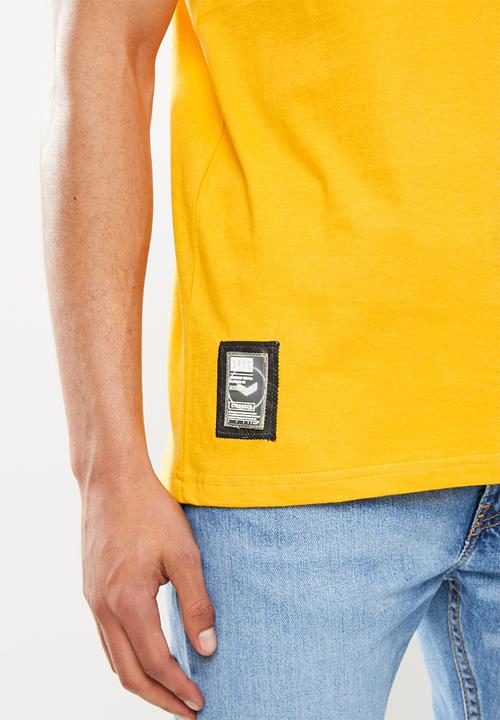S.P.C.C - Arora regular fit straight hem tee - yellow