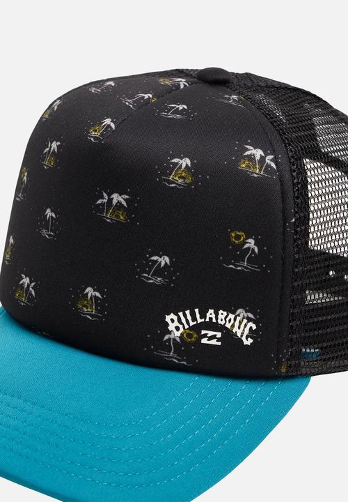 Billabong  - Groms palm trucker - black & blue 
