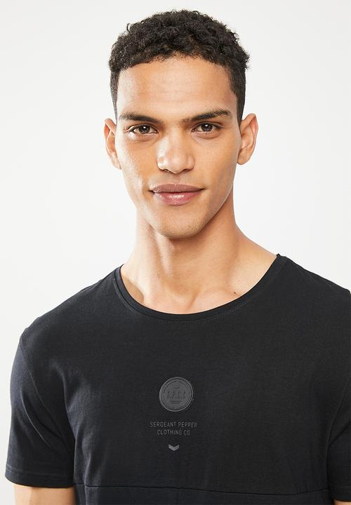 S.P.C.C - Kirsch regular fit straight hem tee - black