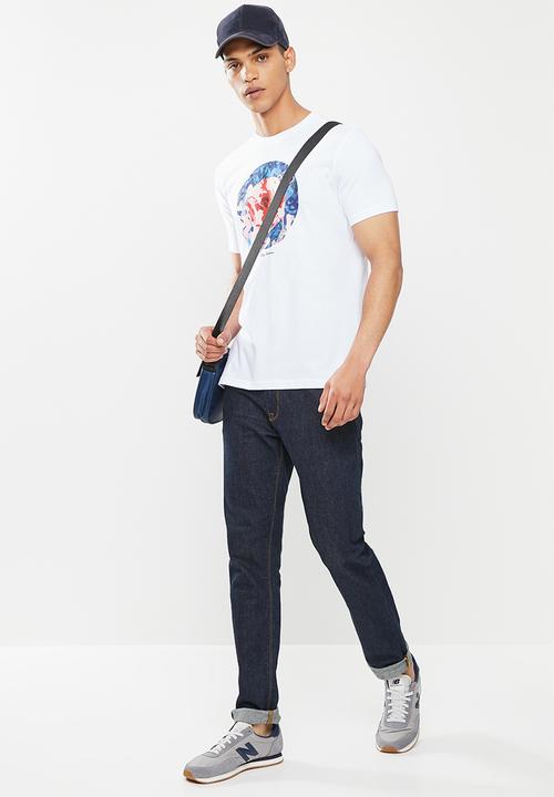 Ben Sherman - Graffiti - white