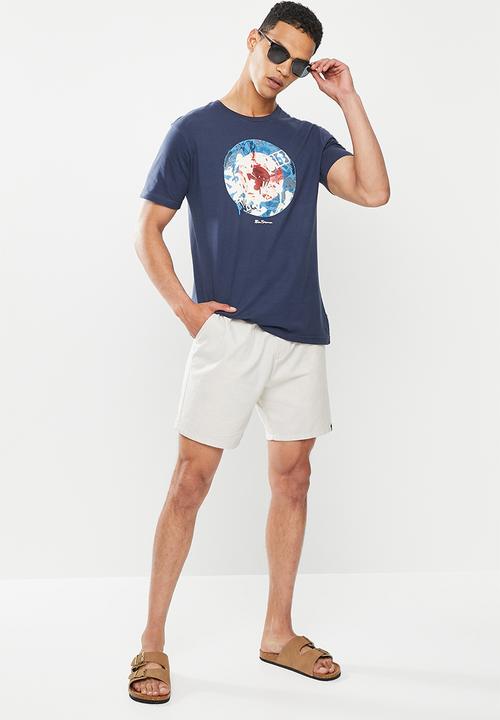 Ben Sherman - Graffiti - navy