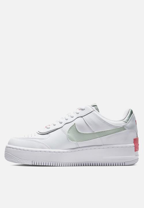 Nike - Air Force 1 Shadow - white/jade smoke-seafoam-archaeo pink
